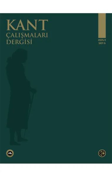 Kant Çalışmaları Dergisi Sayı 6