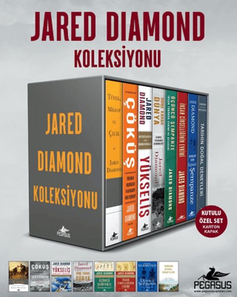 Jared Diamond Koleksiyonu Kutulu Özel Set (8 Kitap)