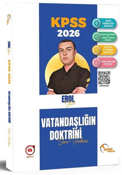 Doktrin 2026 KPSS Vatandaşlık Vatandaşlığın Doktrini Soru Bankası Çözümlü