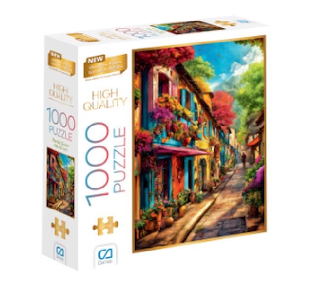 Renkli Evler Puzzle 1000