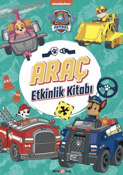 Paw Patrol - Araç Etkinlik Kitabı