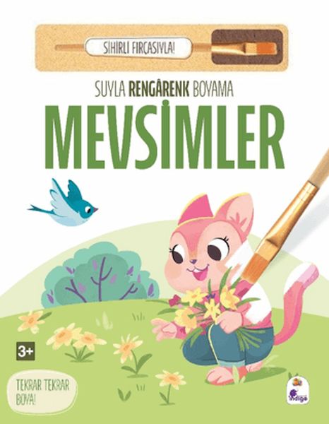 Suyla Rengarenk Boyama - Mevsimler (Sihirli Fırçasıyla)