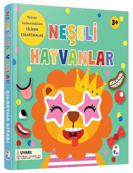Neşeli Hayvanlar - Silikon Çıkartmalı