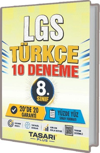 Tasarı 8. Sınıf LGS Türkçe 10 Çözümlü Deneme