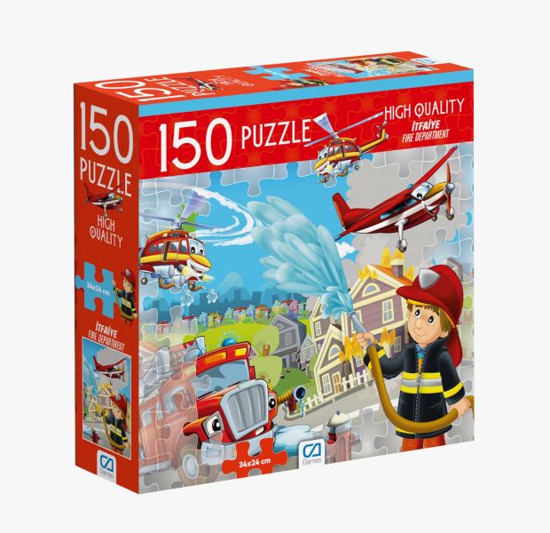 İtfaiye Puzzle 150 Parça