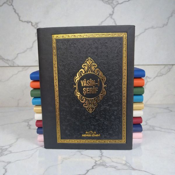 Çanta  Boy Termoderi Kapaklı 128 Sayfa Yasin Siyah