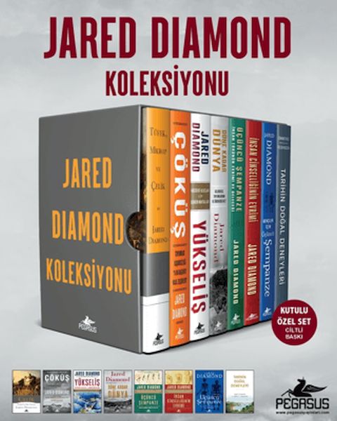 Jared Diamond Koleksiyonu Kutulu Özel Set (8 Kitap - Ciltli)
