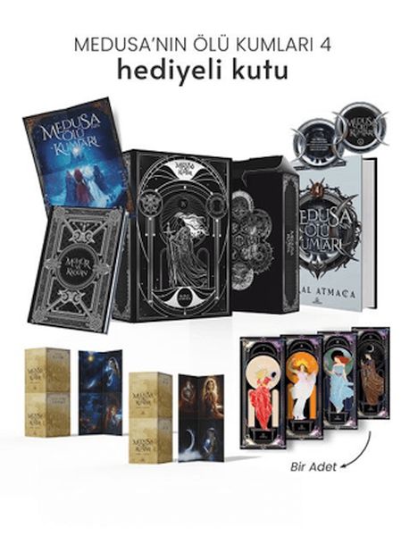 Medusa'nın Ölü Kumları 4 - Hediyeli Tekli Kutu (Ciltli)