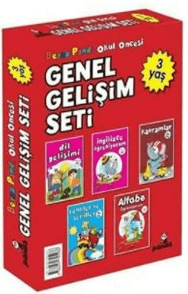 Okul Öncesi Genel Gelişim Seti - 3 Yaş (5 Kitap)