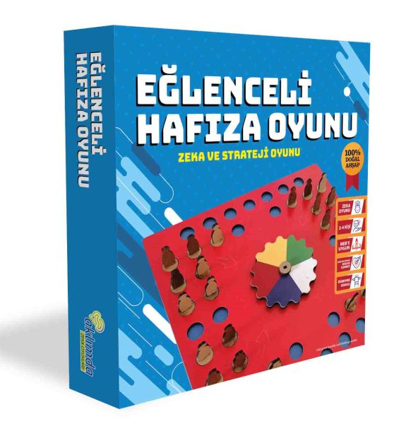 Eğlenceli Hafıza Oyunu (Ahşap)
