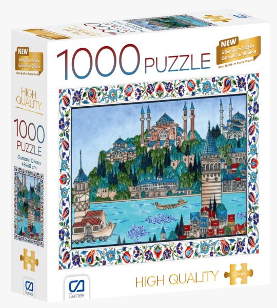 Osmanlı Divanı Puzzle 1000
