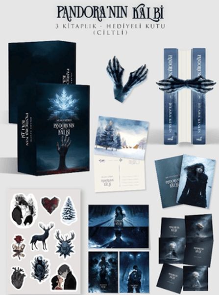 Pandora'nın Kalbi 3 Kitap Takım - Hediye Kutulu