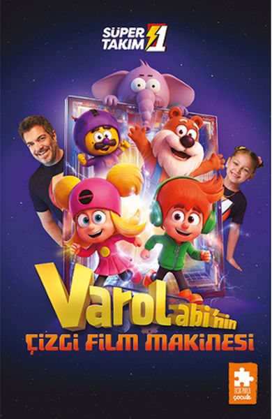 Süper 1 Takım - Varol Abi’nin Çizgi Film  Makinesi - Film Kitabı