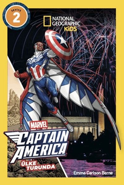 National Geographic Kids - Marvel Captain America: Ülke Turunda