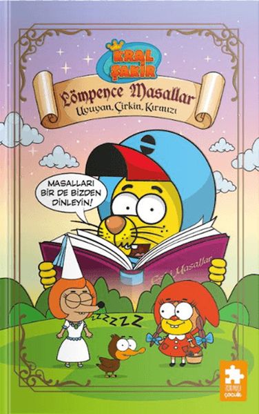 Kral Şakir Lömpence Masallar-1 Uyuyan, Çirkin, Kırmızı