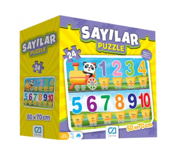 Sayılar Yer Puzzle