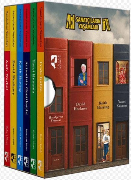 Sanatçıların Yaşamları (Kutulu Set 6 Kitap)